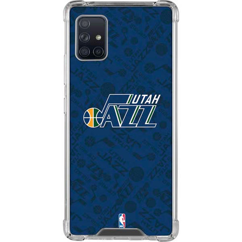 NBA Utah Jazz Blast Galaxy A51 5G Clear Case