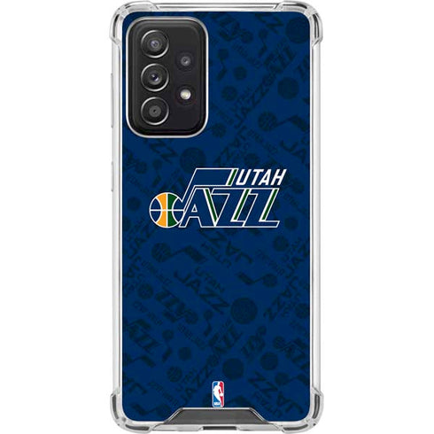 NBA Utah Jazz Blast Galaxy A52 5G Clear Case