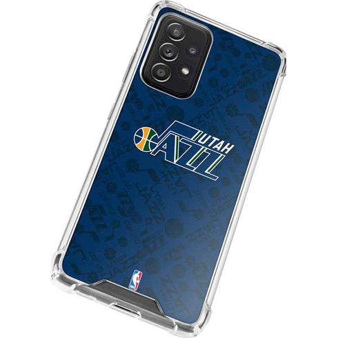 NBA Utah Jazz Blast Galaxy A52 5G Clear Case