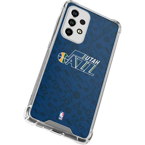 NBA Utah Jazz Blast Galaxy A53 5G Clear Case