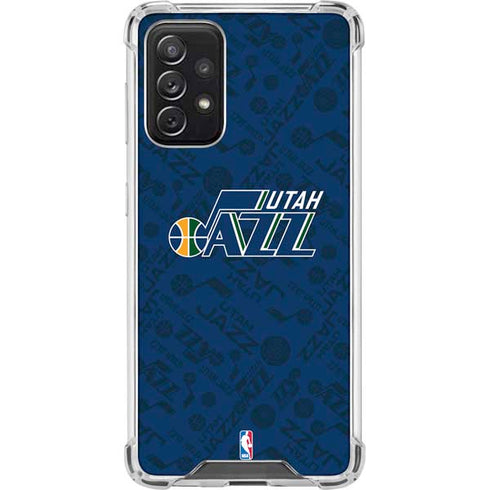 NBA Utah Jazz Blast Galaxy A72 5G Clear Case