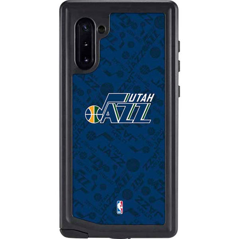 NBA Utah Jazz Blast Galaxy Note 10 Waterproof Case