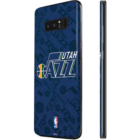 NBA Utah Jazz Blast Galaxy Note 8 Skin