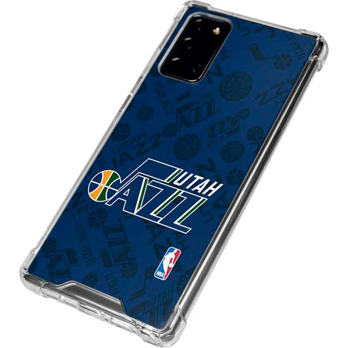 NBA Utah Jazz Blast Galaxy Note20 5G Clear Case