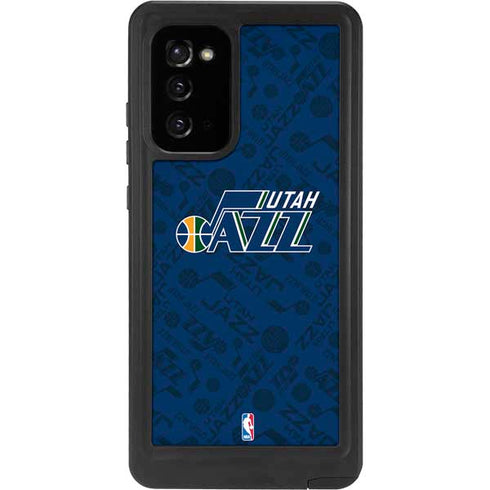 NBA Utah Jazz Blast Galaxy Note20 5G Waterproof Case