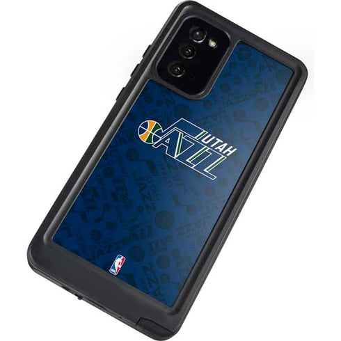 NBA Utah Jazz Blast Galaxy Note20 5G Waterproof Case