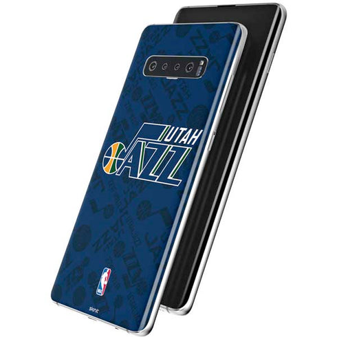 NBA Utah Jazz Blast Galaxy S10 Skin