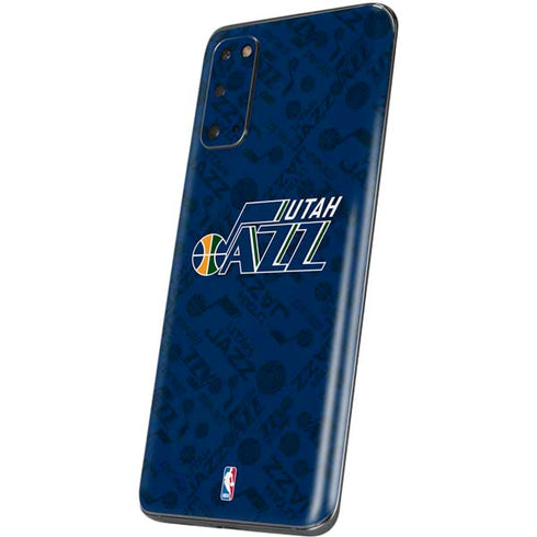 NBA Utah Jazz Blast Galaxy S20 Skin