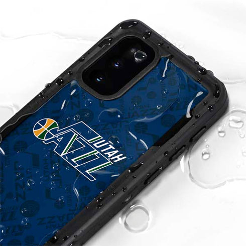 NBA Utah Jazz Blast Galaxy S20 Waterproof Case