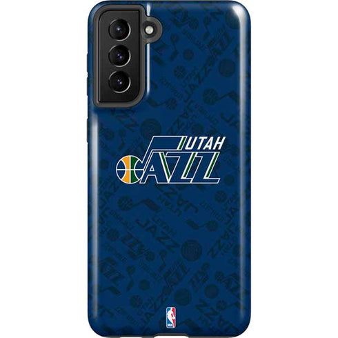 NBA Utah Jazz Blast Galaxy S21 FE Pro Case