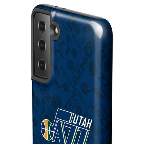 NBA Utah Jazz Blast Galaxy S21 FE Pro Case