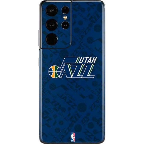 NBA Utah Jazz Blast Galaxy S21 Ultra 5G Skin