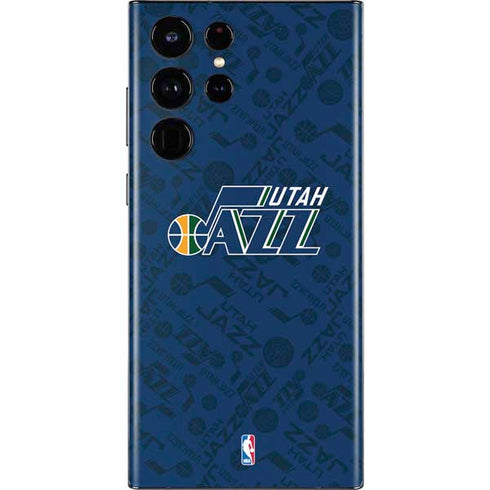 NBA Utah Jazz Blast Galaxy S22 Ultra Skin