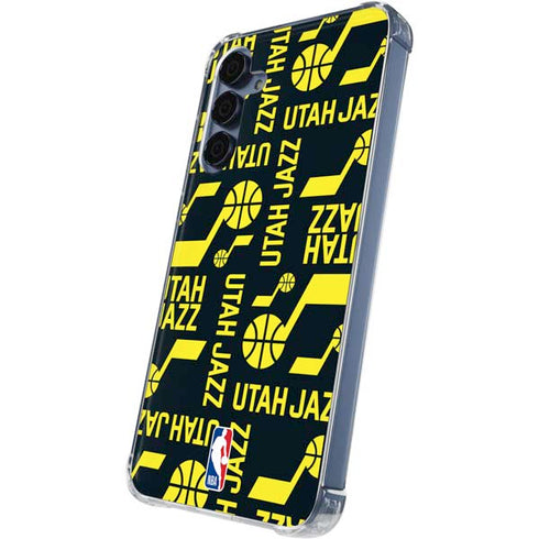 NBA Utah Jazz Blast Galaxy S24 Clear Case