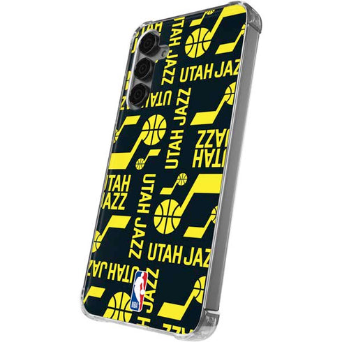 NBA Utah Jazz Blast Galaxy S24 Plus Clear Case
