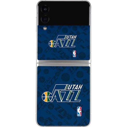 NBA Utah Jazz Blast Galaxy Z Flip3 5G Skin