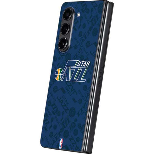 NBA Utah Jazz Blast Galaxy Z Fold5 5G Skin