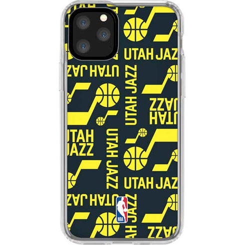 NBA Utah Jazz Blast iPhone 11 Pro Clear Case