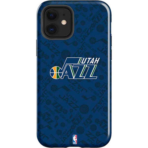 NBA Utah Jazz Blast iPhone 12 Impact Case