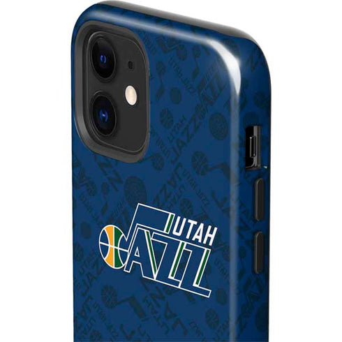 NBA Utah Jazz Blast iPhone 12 Impact Case