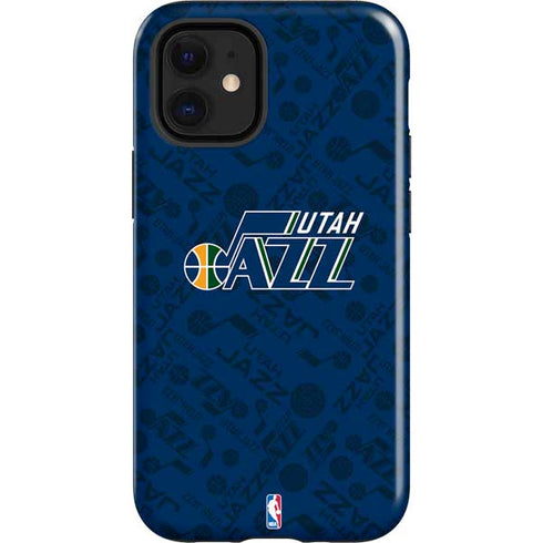 NBA Utah Jazz Blast iPhone 12 Mini Impact Case