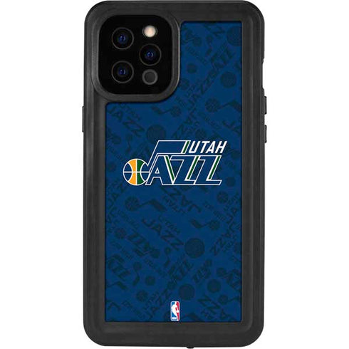 NBA Utah Jazz Blast iPhone 12 Pro Max Waterproof Case