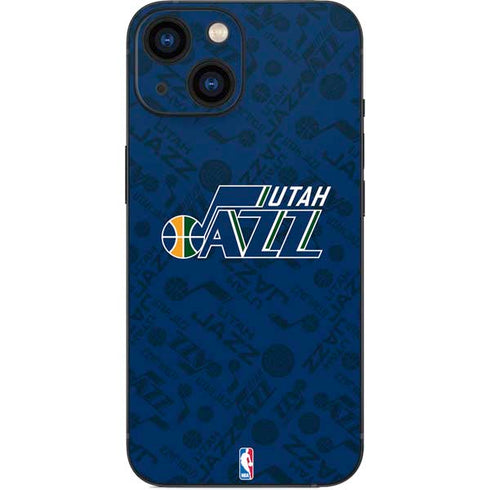 NBA Utah Jazz Blast iPhone 13 Mini Skin