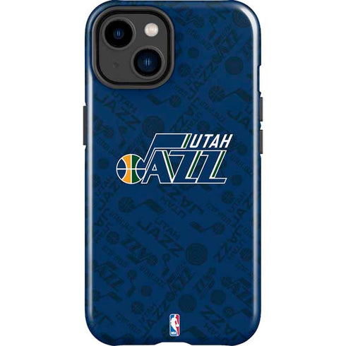 NBA Utah Jazz Blast iPhone 15 Plus Impact Case
