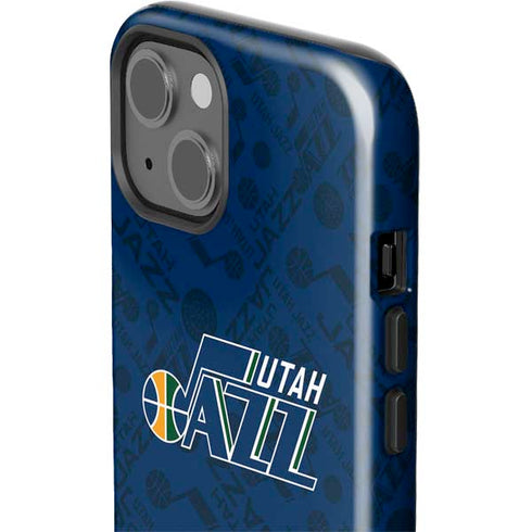 NBA Utah Jazz Blast iPhone 15 Plus Impact Case