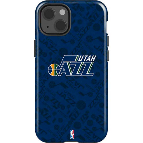 NBA Utah Jazz Blast iPhone 15 Impact Case