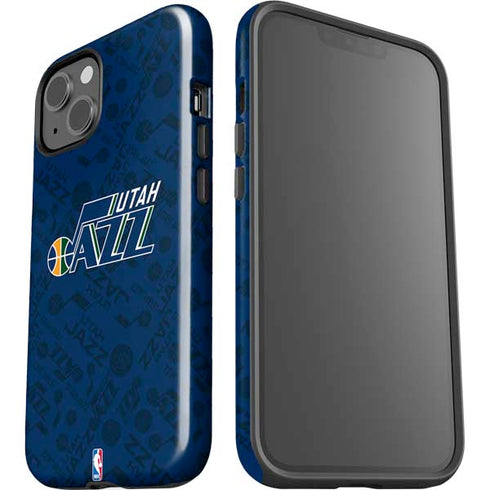 NBA Utah Jazz Blast iPhone 14 Impact Case
