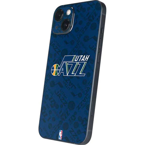 NBA Utah Jazz Blast iPhone 15 Plus Skin