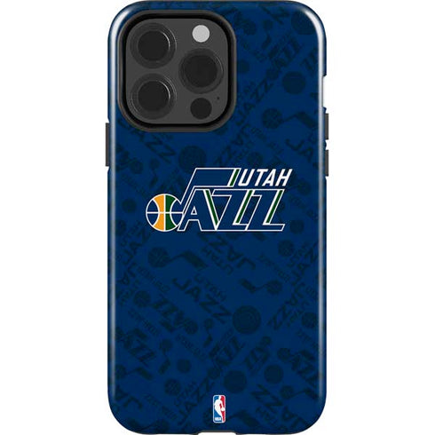 NBA Utah Jazz Blast iPhone 15 Pro Impact Case