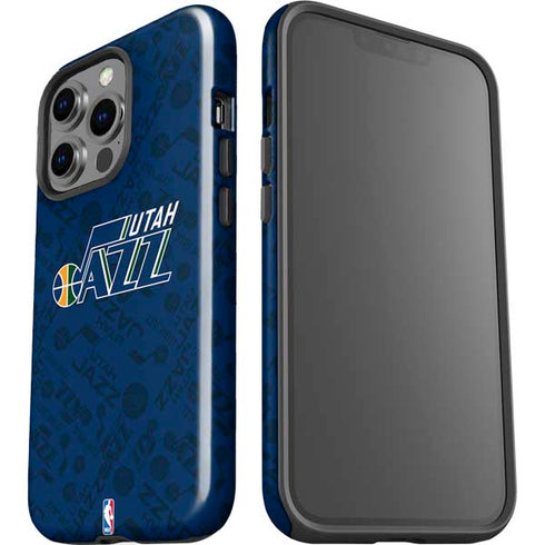 NBA Utah Jazz Blast iPhone 14 Pro Impact Case