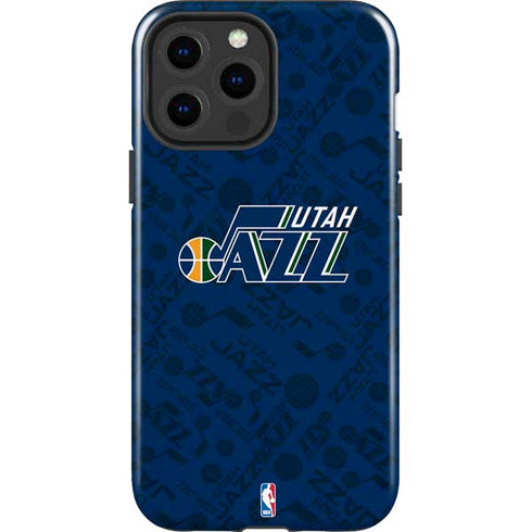 NBA Utah Jazz Blast iPhone 14 Pro Max Impact Case