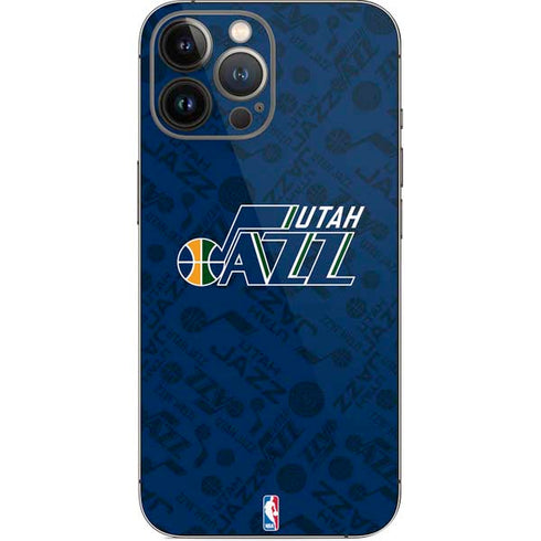 NBA Utah Jazz Blast iPhone 14 Pro Max Skin