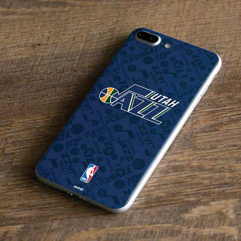 NBA Utah Jazz Blast iPhone 8 Plus Skin