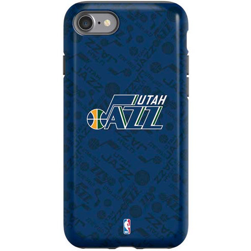 NBA Utah Jazz Blast iPhone SE (2nd & 3rd Gen) Pro Case