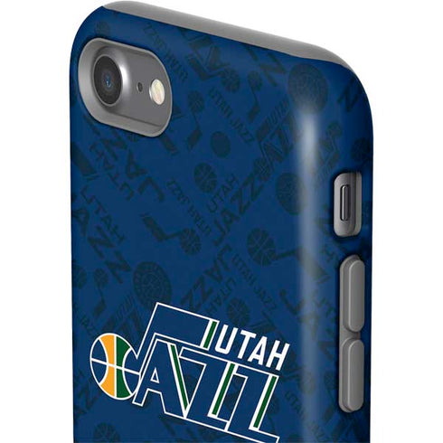NBA Utah Jazz Blast iPhone SE (2nd & 3rd Gen) Pro Case