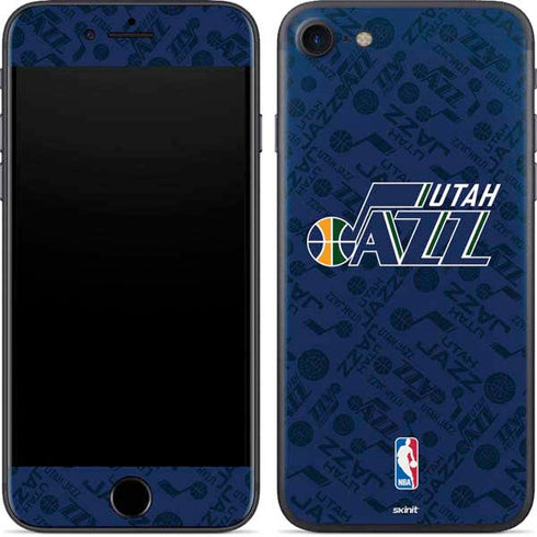 NBA Utah Jazz Blast iPhone SE (2nd & 3rd Gen) Skin