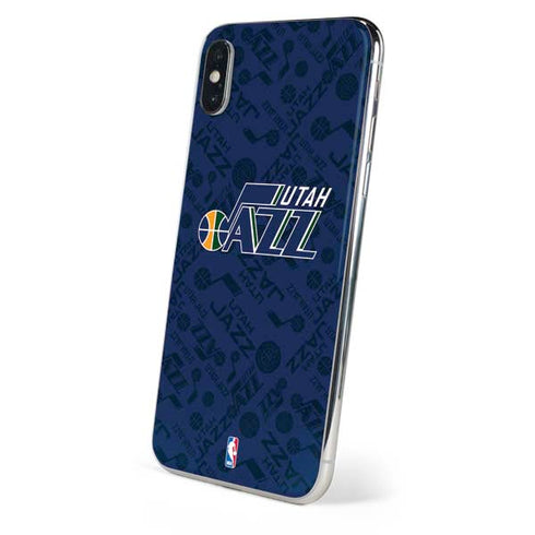 NBA Utah Jazz Blast iPhone X Skin
