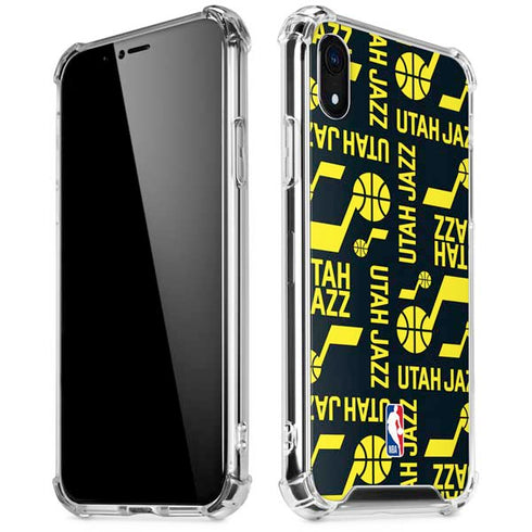 NBA Utah Jazz Blast iPhone XR Clear Case