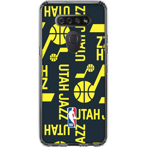 NBA Utah Jazz Blast LG K51/Q51 Clear Case