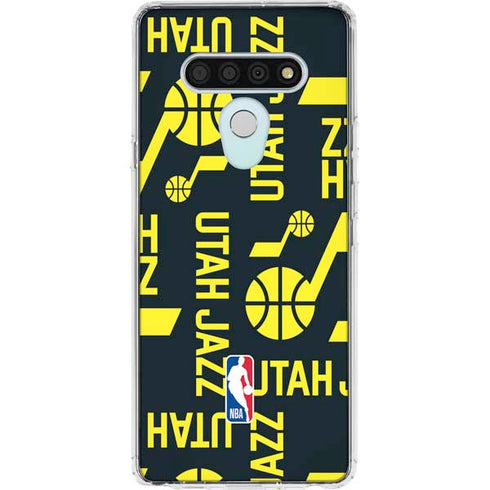 NBA Utah Jazz Blast LG Stylo 6 Clear Case