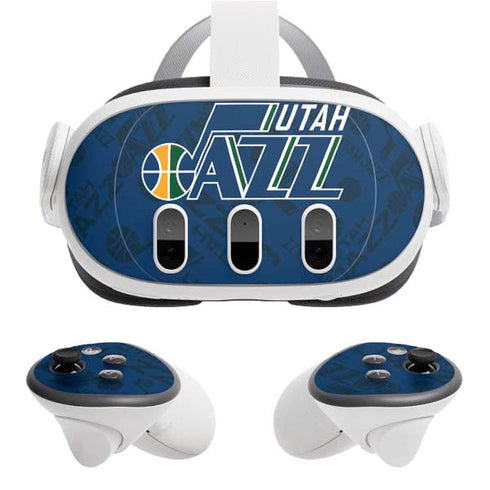 NBA Utah Jazz Blast Meta Quest 3 Skin