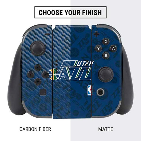 NBA Utah Jazz Blast Nintendo Switch Bundle Skin