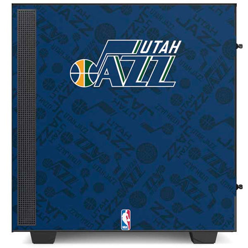 NBA Utah Jazz Blast NZXT H510 Compact ATX Mid-Tower Case Skin