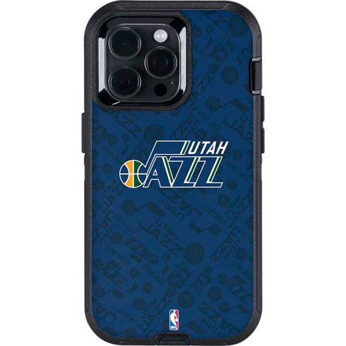 NBA Utah Jazz Blast Otterbox Defender iPhone Skin