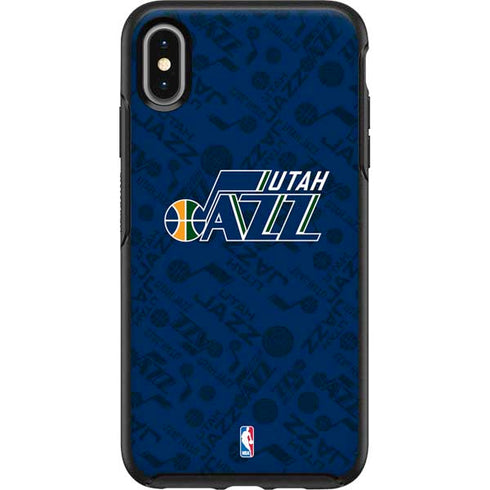 NBA Utah Jazz Blast Otterbox Symmetry iPhone Skin