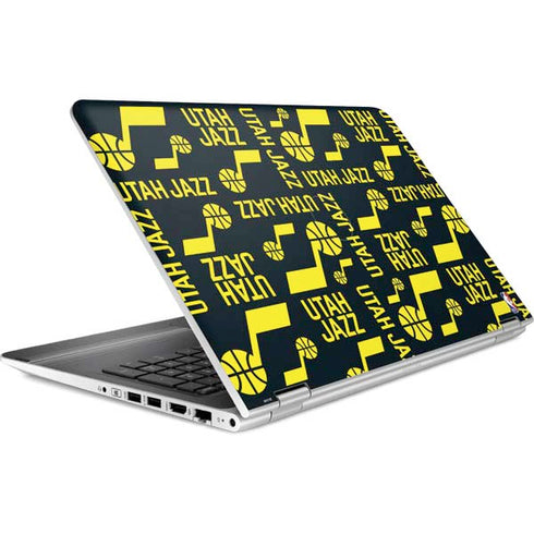NBA Utah Jazz Blast HP Pavilion Skin